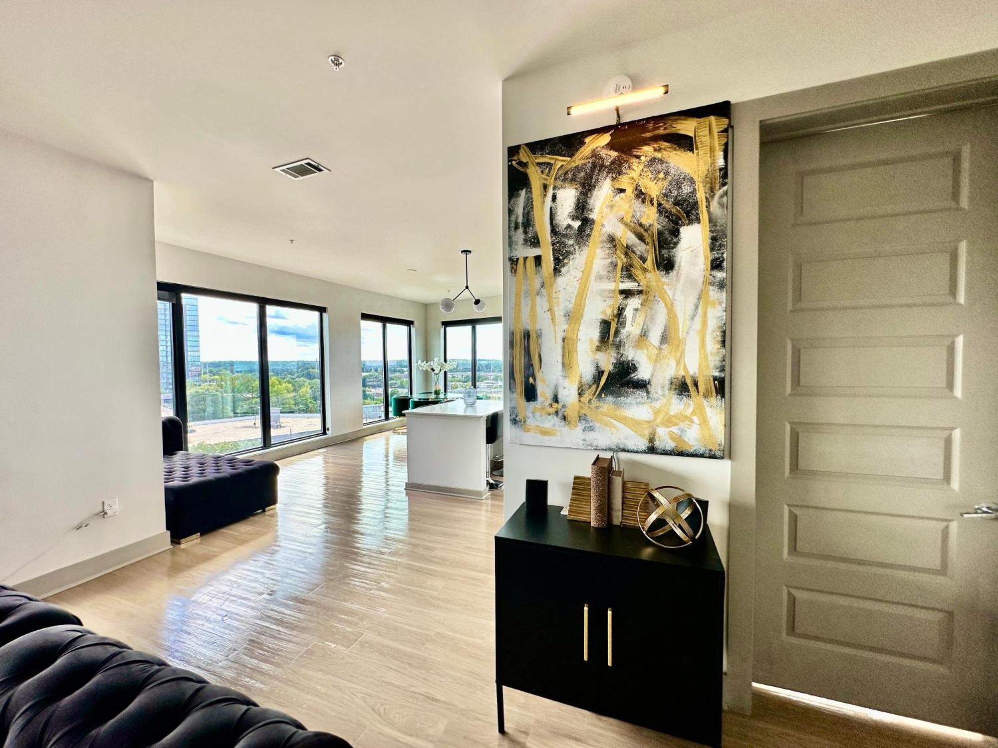 Appartement Modern Luxury At The Interlock à Atlanta Extérieur photo