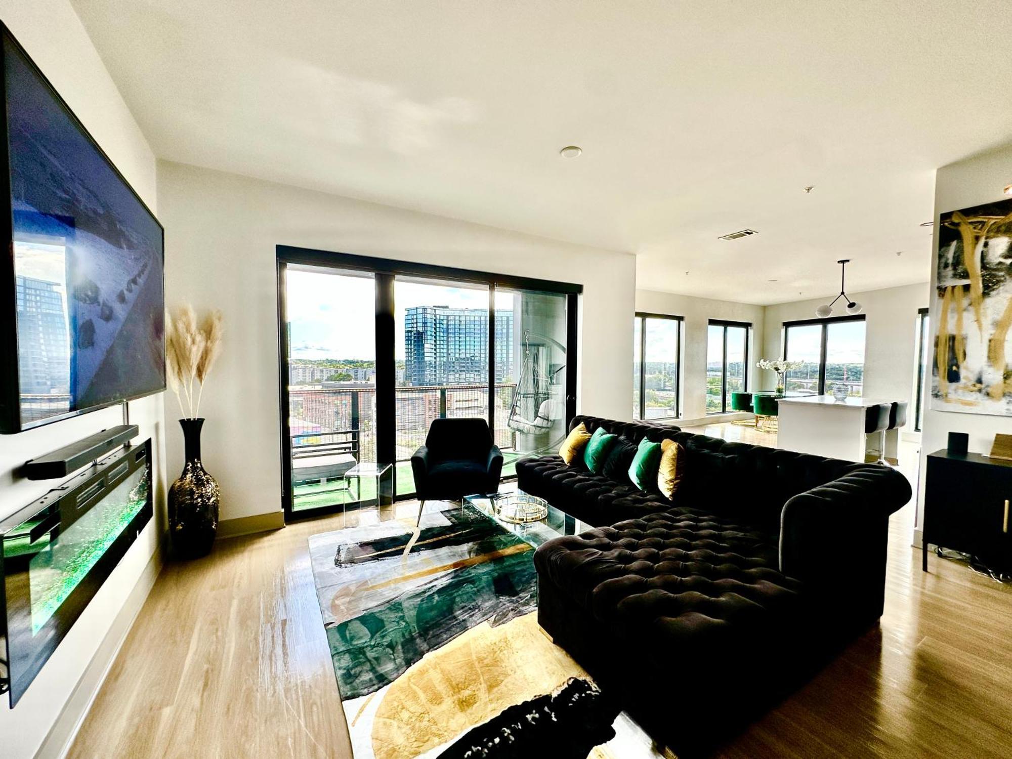 Appartement Modern Luxury At The Interlock à Atlanta Extérieur photo